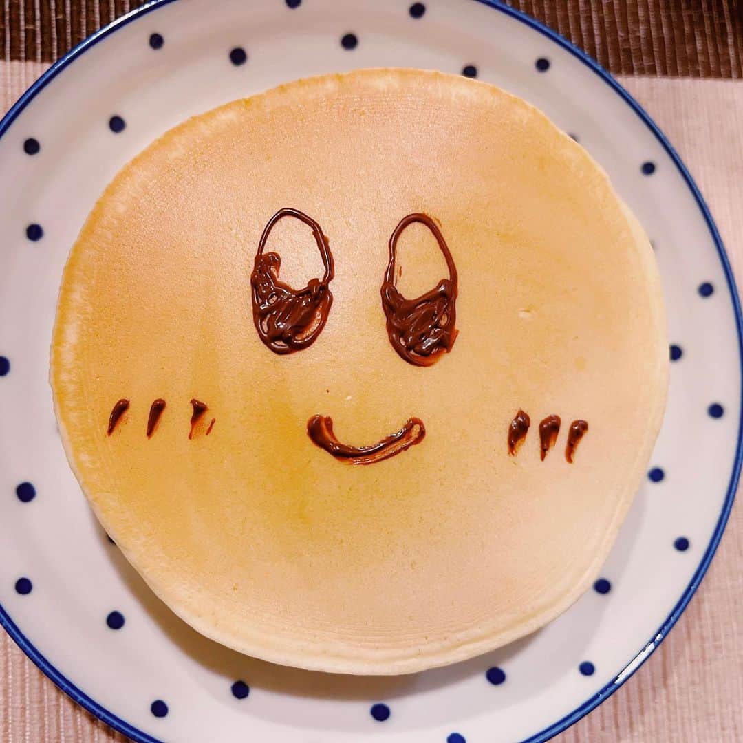 夏代孝明のインスタグラム：「カービィカフェきた(自宅)」
