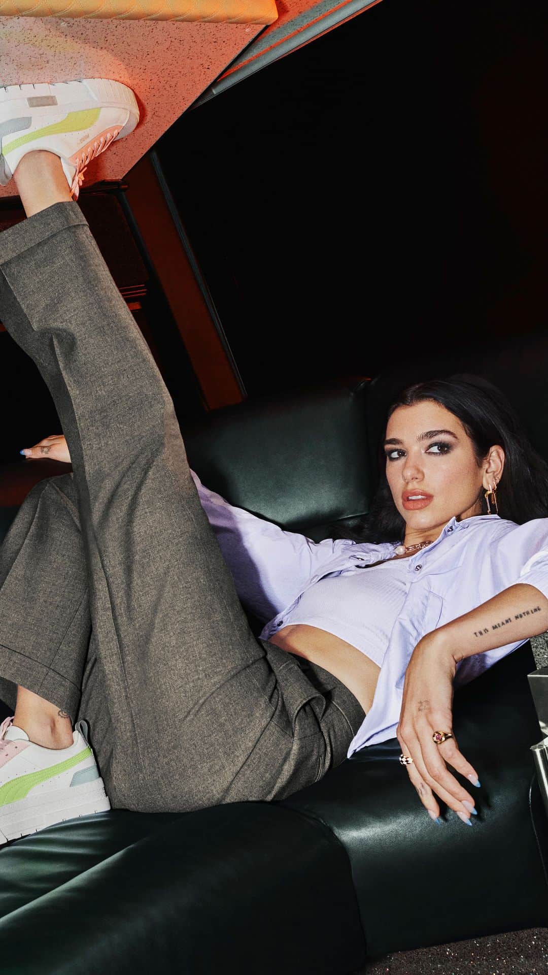 YOOX.COMのインスタグラム：「From street-inspired Mayze to Ca Pro sneakers with West Coast vibes: step up your style with Puma’s cult models! #YOOX @dualipa」