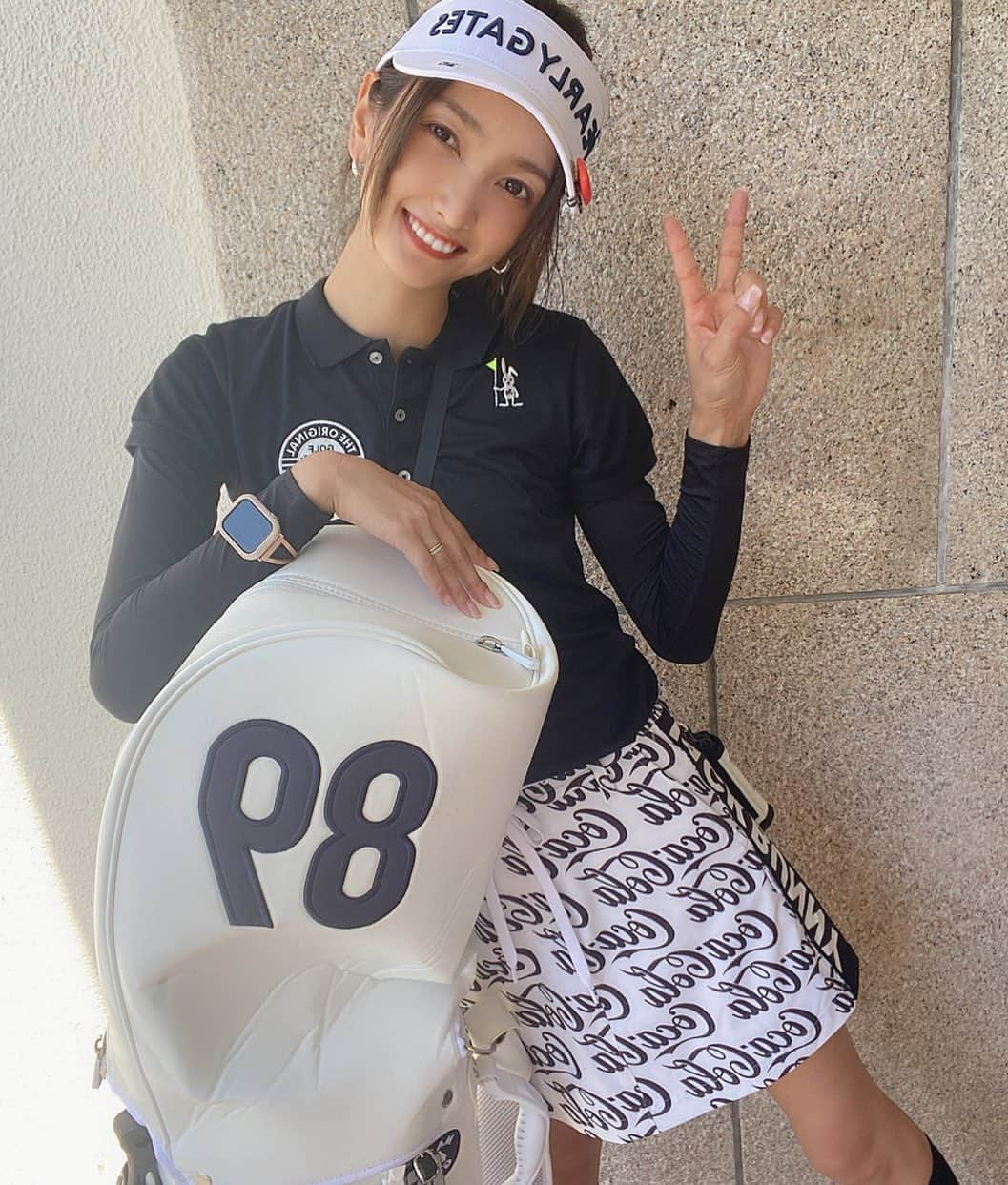 安井レイのインスタグラム：「親友ちゃんカップルとゴルフ行った日🏌️‍♀️ 初コースデビュー。 楽しかった🤭早く上手なりたーい🤭」