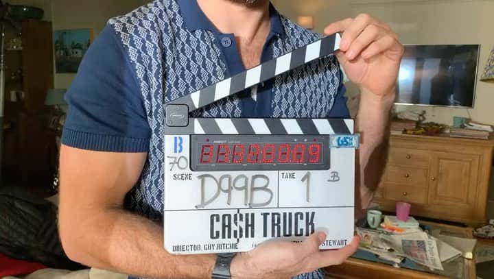 スコット・イーストウッドのインスタグラム：「Found this from shooting @wrathfilm couple years ago with @guyritchie and @jasonstatham  At the time it was called cash truck.  In Hollywood you never know what’s gonna happen…..」