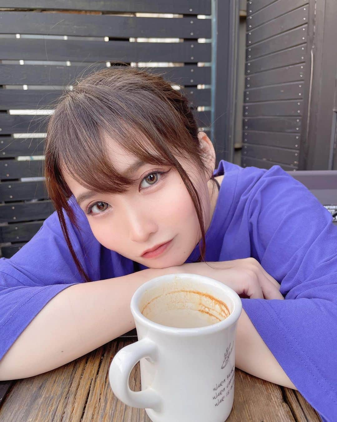 枢木あおいのインスタグラム：「コーヒー美味しいね  #カフェ巡り」