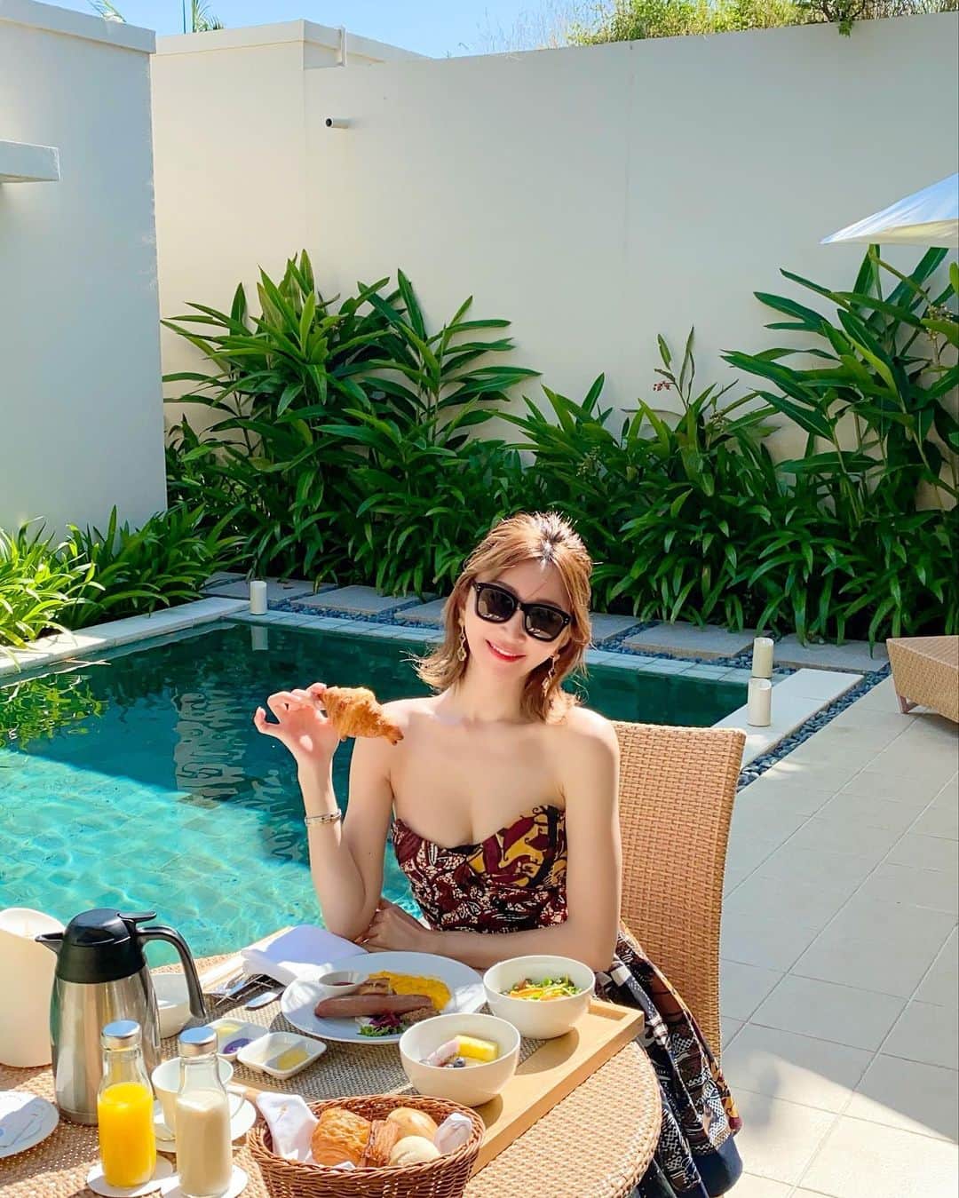 JUNKO（飯田順子）のインスタグラム：「🥐🥨🥐🥨☺️🧡」