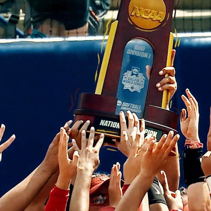 espnのインスタグラム：「Eight teams. One champion. If you know college softball, you know it all comes down to this 🏆  #WCWS | #IYKYK」