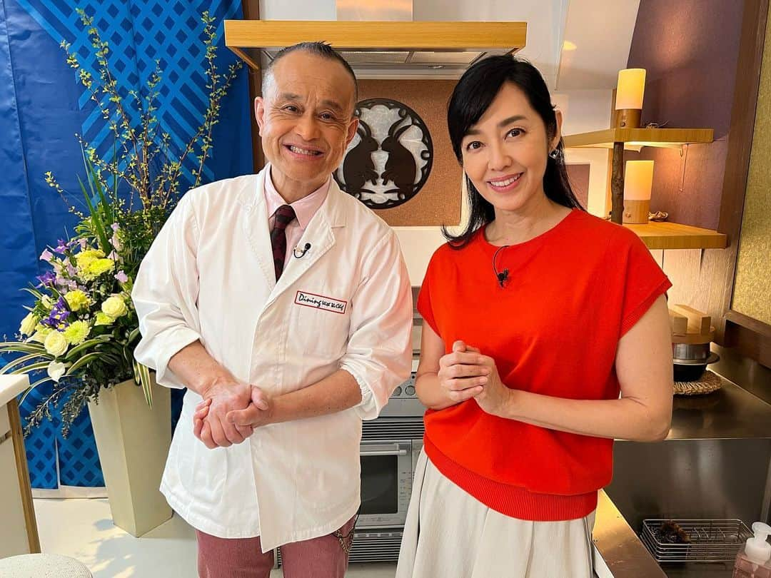 早見優さんのインスタグラム写真 - (早見優Instagram)「With Chef Saito on DWC Dining with the chef  #chefsaito #japan #food #japanesefood #cooking」6月1日 7時07分 - yuyuhayami