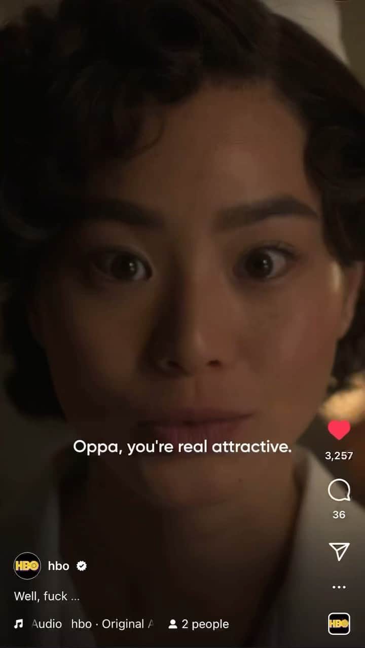 ジェイミー・チャンのインスタグラム：「🤷🏻‍♀️ @hbo #lovecraftcountry」