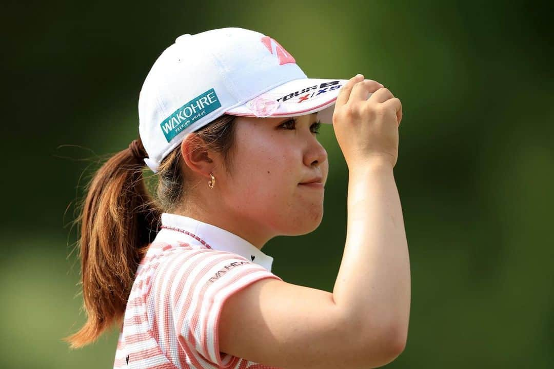 古江彩佳のインスタグラム：「Bank of Hope LPGA MATCH-PLAY  いつも沢山のご声援ありがとうございます！  プロになって初めてのマッチプレーをしました。 ストロークプレーとは違ったルールだったり、 ラストマッチまでプレー出来たことも新鮮で凄く楽しかったです✨✨  Thank you everyone for always cheering me on!   This last week I played in my first match play tournament since turning pro!   Match play rules are a lot different from normal stroke play but it was still super fun to compete!   It was especially special to able to make it all the way to the last match!   Thanks again for everyone’s support! ✨✨」