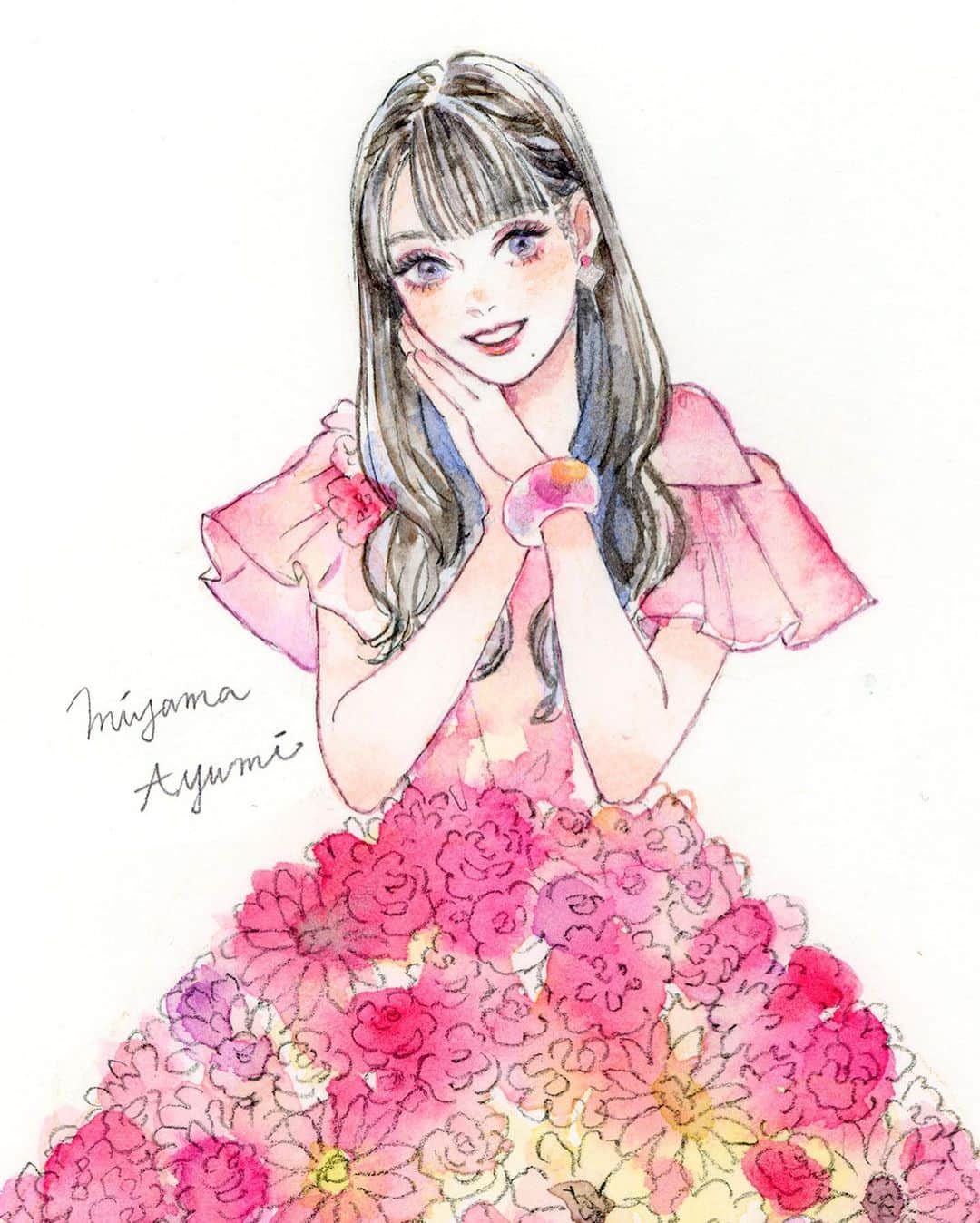 miya(ミヤマアユミ)のインスタグラム