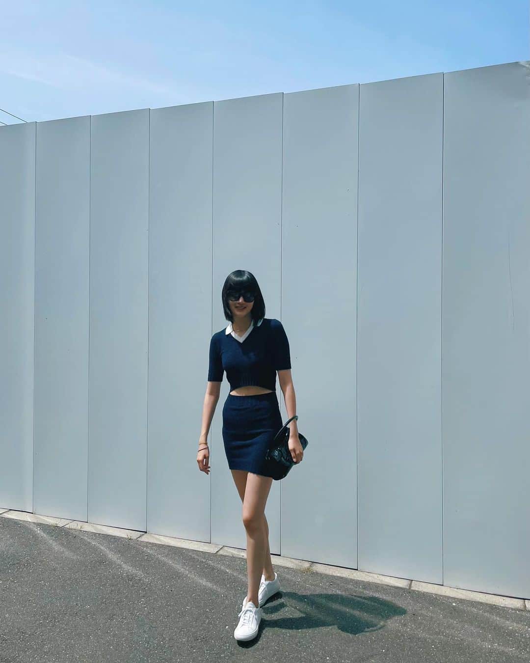 新井貴子のインスタグラム：「☁️💙」