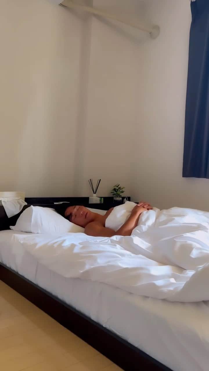 荒井陸のインスタグラム：「I enjoy my day off by sleeping in🤭😪  #training #dayoff #routine」