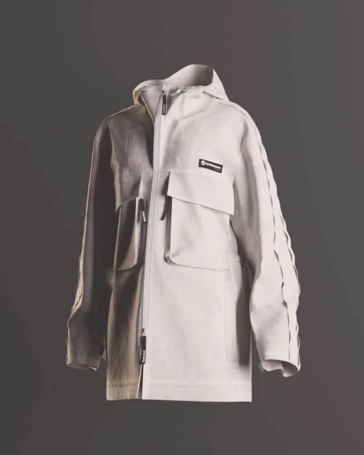 ティンバーランドのインスタグラム：「Innovation inspired by nature.​ ​ Elevate your eco-conscious style with our EARTHKEEPERS® BY RÆBURN Collection. Crafted with dye-free 100% organically grown cotton and constructed with a durable water-repellent treatment for lightweight, adventure-ready comfort.​  Tap to explore the collection. ​」