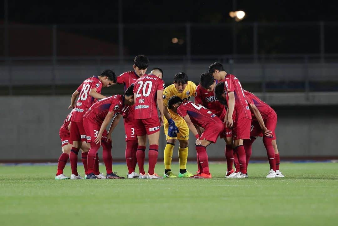 濱田水輝のインスタグラム：「天皇杯  平日の夜にも関わらずたくさんの応援ありがとうございました。  個人的にはこの一戦に全てをかけていただけに残念で悔しいですが、気持ちを切り替えてJ1昇格を達成できるよう頑張ります！  引き続き応援よろしくお願いします！  #濱田水輝 #ファジアーノ岡山」