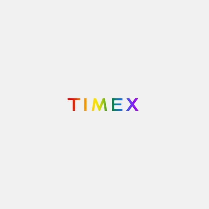 のインスタグラム：「The time for love, for perseverance, for community and for pride is now and always. 🏳️‍🌈❤️  #Timex #PrideMonth #Pride」