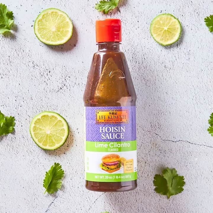 Lee Kum Kee USA（李錦記）のインスタグラム：「Umami meets citrus meets fresh herbs! Lee Kum Kee Lime Cilantro Flavored Hoisin Sauce is a must for your grilling, marinating, and dipping needs!」