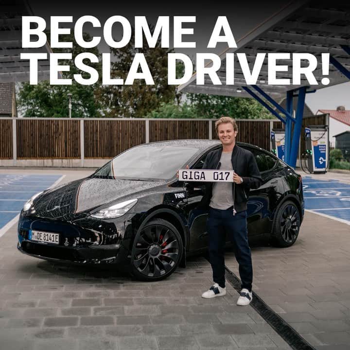 ニコ・ロズベルグのインスタグラム：「You can win a Tesla! I just launched a new charity project to support the Ukrainian people. Raffle tickets offer a chance for the main prize: Become a Tesla driver – together with the car subscription platform @finn.auto you could get the brand new Tesla Model Y Performance for free for 12 months...we bring it to your home! The winner and I will also have an exclusive Meet & Greet 👍   Check out all info and join the raffle on www.viprize.org/rosberg – link in BIO! There are many more exclusive prizes to secure: My original F1 Williams helmet, signed 2016 mini helmets & unseen photo prints, EnBW charging cards, and many more.   The proceeds support the Ukraine Emergency Aid: Together with @aktion_deutschland_hilft & @tributetobambistiftung we'll support locally in Ukraine and the refugees in the neighboring countries and Germany. The money will help the kids & families who need it the most with medical supplies, food, hygiene items, and psychosocial support to create a child-friendly environment for playing and learning.   Thank you for all your support – I appreciate it a lot!   #ProjectFundraise #Tesla #Charity」
