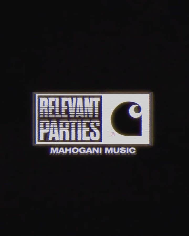 カーハートのインスタグラム：「RELEVANT PARTIES Vol.2 - Mahogani Music  ミシガン・デトロイトを代表するプロデューサー兼DJ @moodymann313 がオーナーを務める @mahoganimusic とタッグを組み、 RELEVANT PARTIES Vol.2の最終章をリリースいたします。Mahogani MusicとのパートナーシップでデザインされたT-Shirt、Hooded Sweat、そしてDJ Dez Andres @dezandresmahogani の監修、Sheefy McFly @sheefymcfly のアートワークによる限定カセットテープも発売されます。  6月4日(土) より全国のCarhartt WIP Store、Online Storeにて発売致します。是非ご期待ください。  The final installment of RELEVANT PARTIES Vol. 2 sees Carhartt WIP partnering with @mahoganimusic, brainchild of the seminal Detroit producer and DJ @moodymann313. The release features three products — two t-shirts and a hoodie, designed in partnership with the label — plus a limited edition cassette tape, curated by @dezandresmahogani, featuring artwork from @sheefymcfly. ⁠⁠ #CarharttWIP #RelevantParties」