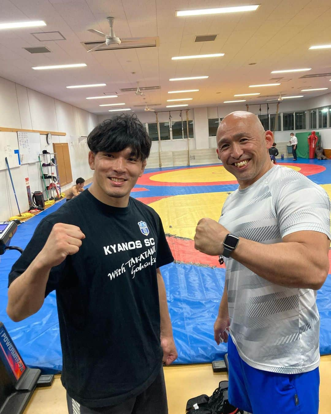 高谷惣亮のインスタグラム：「He supported my Rio Olympics. I was young at the time and spent most of my day training. I can say that he made my body in my 20s. Thank you!」