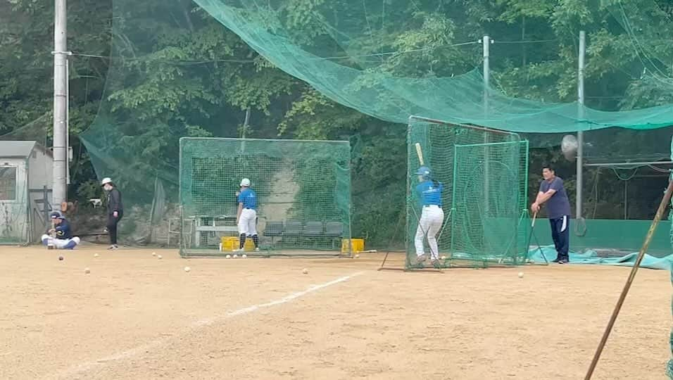 椿梨央のインスタグラム：「6月5日 🆚#啓明学館高校 ⏰10時〜ダブルヘッダー 🏟#啓明学館高校七宝キャンパス  📣応援よろしくお願いします😊 観戦も出来るみたいなので是非応援お願いします🔥⚾️  私も試合に参加しますよ〜💕✨  とある日のバッティング練習🤟🏻  #野球 #野球女子 #女子野球 #兵庫ブルーサンダーズ #ブルサン #女子硬式野球」