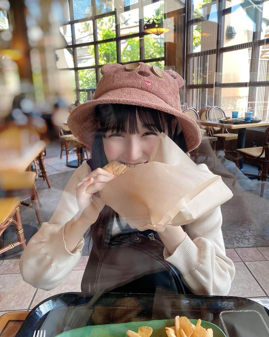 今村麻莉愛さんのインスタグラム写真 - (今村麻莉愛Instagram)「. いっぱい食べた日🤤 ・ ・ #ユニバ#ティムまん #ユニバフード  #USJ #ユニバーサルスタジオジャパン」6月2日 19時19分 - maria_0914_