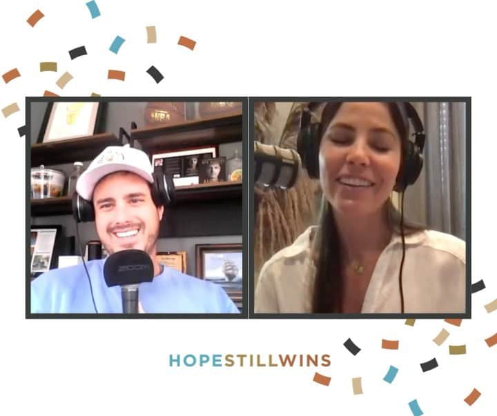 ベン・ヒギンズのインスタグラム：「1 year of Hope Still Wins. We hoped to bring you a place where people could tell their story, and we as listeners could learn from them. We wanted to calm down the divisive yelling and open up our hearts and ears. We wanted to do the best we could at eliminating bias and welcoming all to that table. I feel honored to have spent the last year hosting Hope Still Wins. I look forward to what the future holds, but for now we are going to take a break to start listening to what is next as one of our guests questions “could we change the world by listening more and talking less?”」