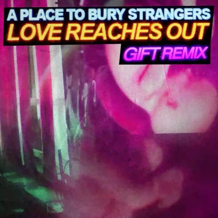 A Place to Bury Strangersのインスタグラム：「Today we release @gift_nyc ’s magical remix of “Love Reaches Out”:  GIFT, NYC’s newest psych rock sensation, unwrap a Recurring-era Spacemen 3 treat with a dreamy reimagining of “Love Reaches Out”.    Have a listen: https://ffm.to/lovereachesoutgift  (Linkinbio)   Percolating synthesizers and new vocal harmonies from GIFT guide this lucid deconstruction of the See Through You finale through the pearly gates of new age 4AD heaven, floating across the speakers on delicate, softly filtered tufts of reverb.   “’Love Reaches Out’ is the hope at the end of the tunnel concluding the album,” says Oliver Ackermann. “I went through such a traumatic experience writing this record—and yet there were people there to help me through. So, this song is about appreciating and thanking them.”   A Place to Bury Strangers—“Love Reaches Out (GIFT Remix)” is out on streaming platforms now—only on @dedstrangerecords   NYC friends—blow your mind twice with A Place To Bury Strangers and GIFT with @native_sun & @glovetheband live at the @musichallofwb on June 6, 2022.   Get tickets: https://www.axs.com/events/418641/a-place-to-bury-strangers-tickets (Linkinbio)  #aptbs #aplacetoburystrangers #gift #giftband #giftbandnyc #spiritualized #spacemen3 #remix #seethroughyou」