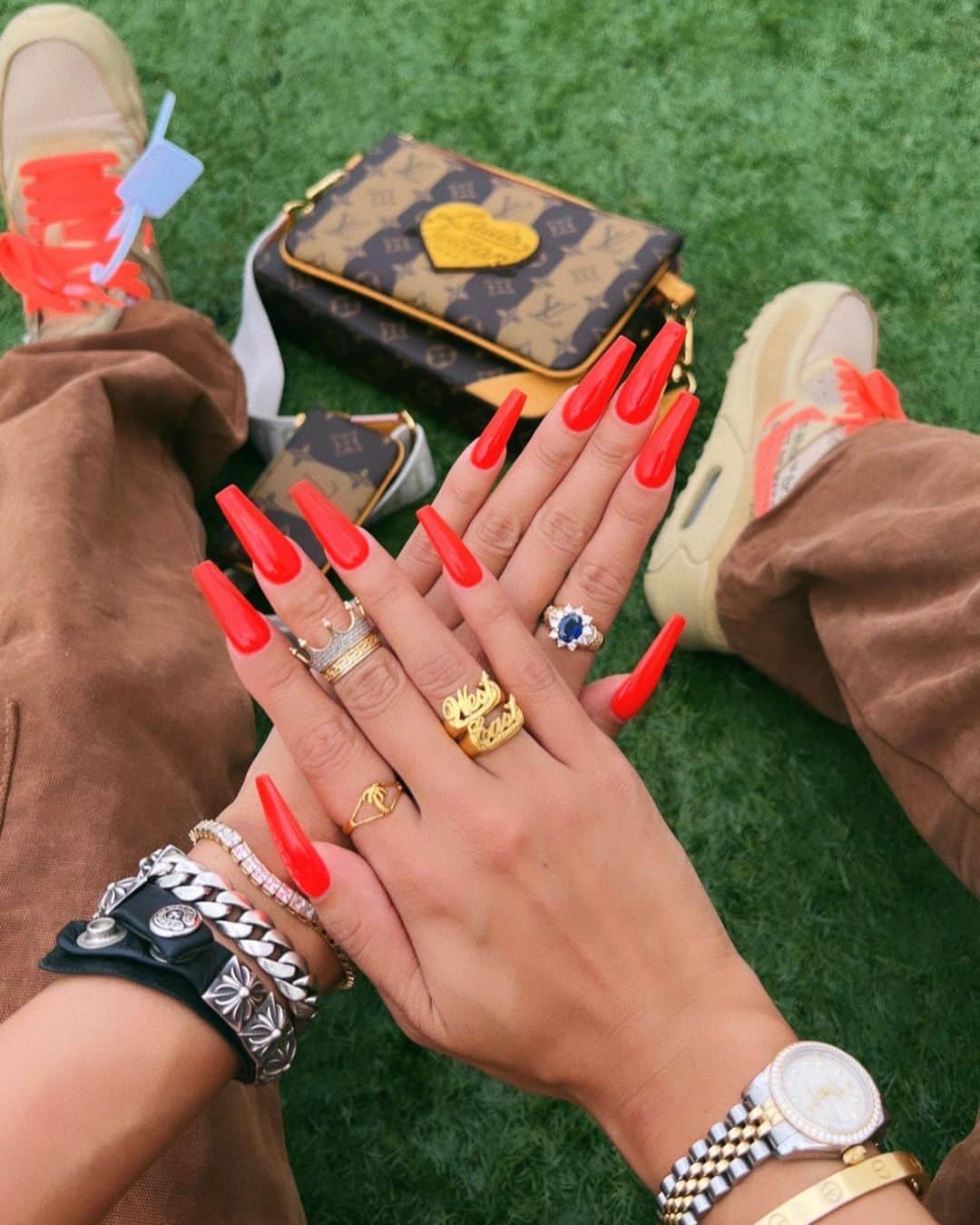 Minamiのインスタグラム：「blood orange 🍊 🩸 ブラッドオレンジ #minaminails」