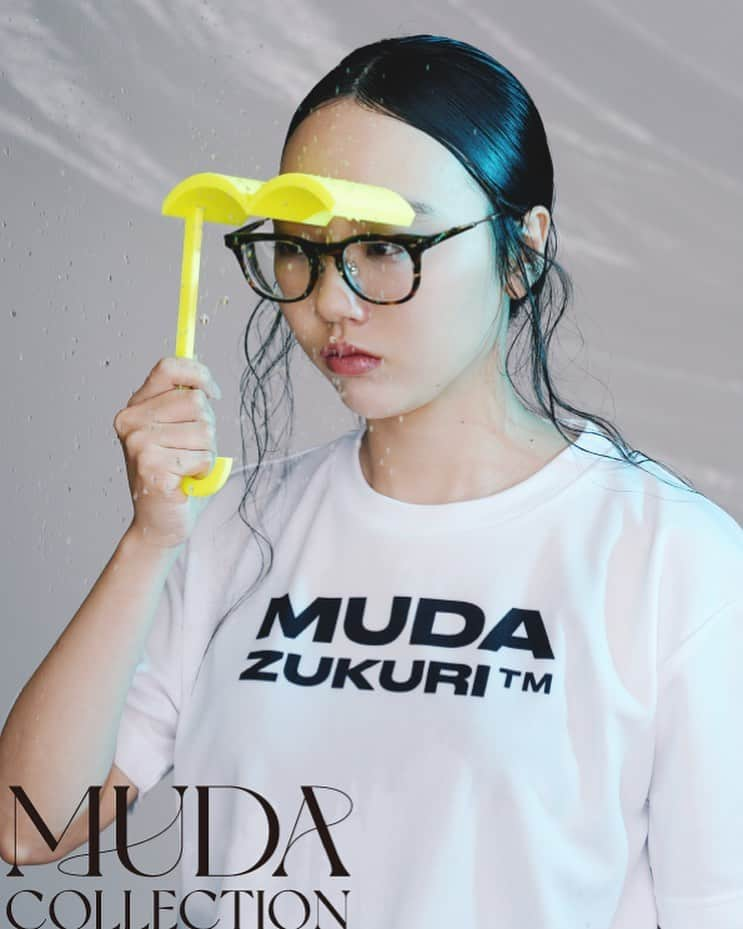 藤原麻里菜のインスタグラム：「展示のお知らせ  MUDA COLLECTION 2022 Summer -Let’s wear useless things-  2022 6/21 -6/30  西武渋谷店　B館5階 特設会場」