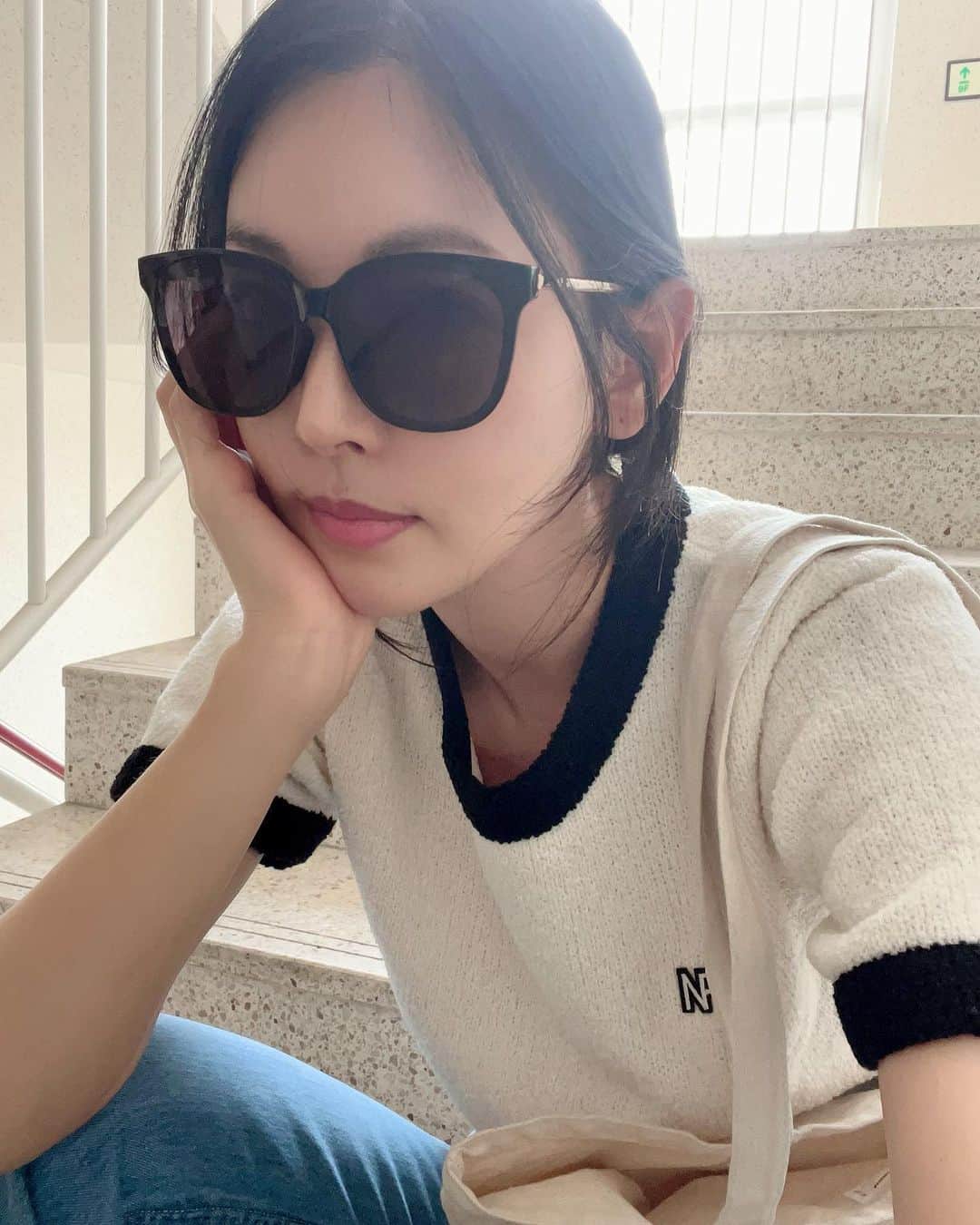 キム・ソヨンのインスタグラム：「☺️」