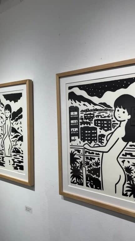 白根ゆたんぽのインスタグラム：「裸と景その2ギャラリーから 追加作品の説明など #裸と景その2」