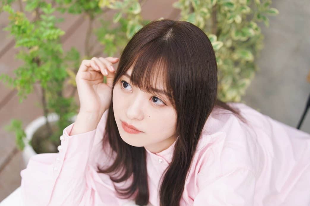 立花玲奈のインスタグラム：「先日カラーしていただいたときの🌷☀︎」