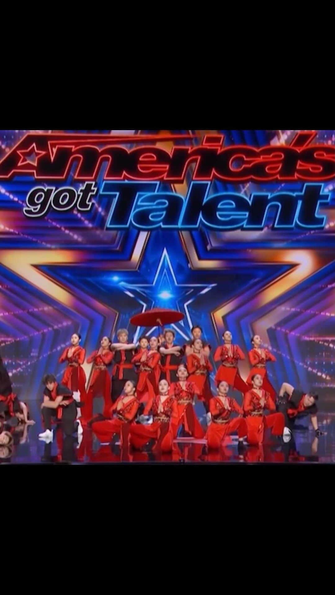 Ruuのインスタグラム：「AGTのパフォーマンスが公開されましたーー🇺🇸🔥人生最高だなー！となる瞬間でした😭❤️‍🔥   Proud to announce that our team @fusionjapan ‘s performance from @agt on @nbc is up now!  Please check it out !!🇯🇵  #agt #americasgottalent #japan #fusionjapan」