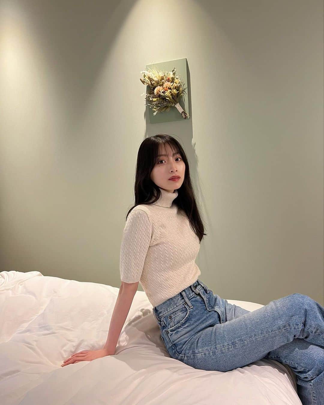 のインスタグラム：「サウナ付きのホテル お部屋まで可愛かった💐」