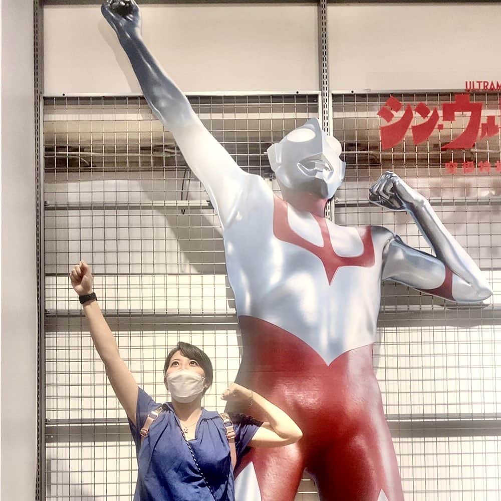 矢部あやのインスタグラム：「ウルトラマンいた シンウルトラマン観たけど、早く配信で見直ししたい。 ・ #シンウルトラマン」