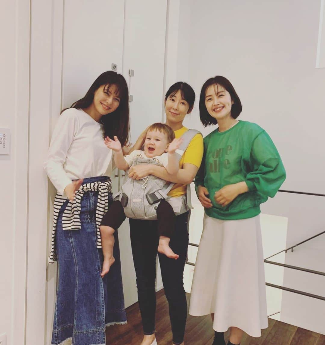 笛木優子のインスタグラム：「즐거웠던 촬영 ^^   앞으로도 젠 과 사유리 많이 많이 응원 과 사랑 부탁드릴께요 ~~!!   #젠  #슈퍼맨이돌아왔다」
