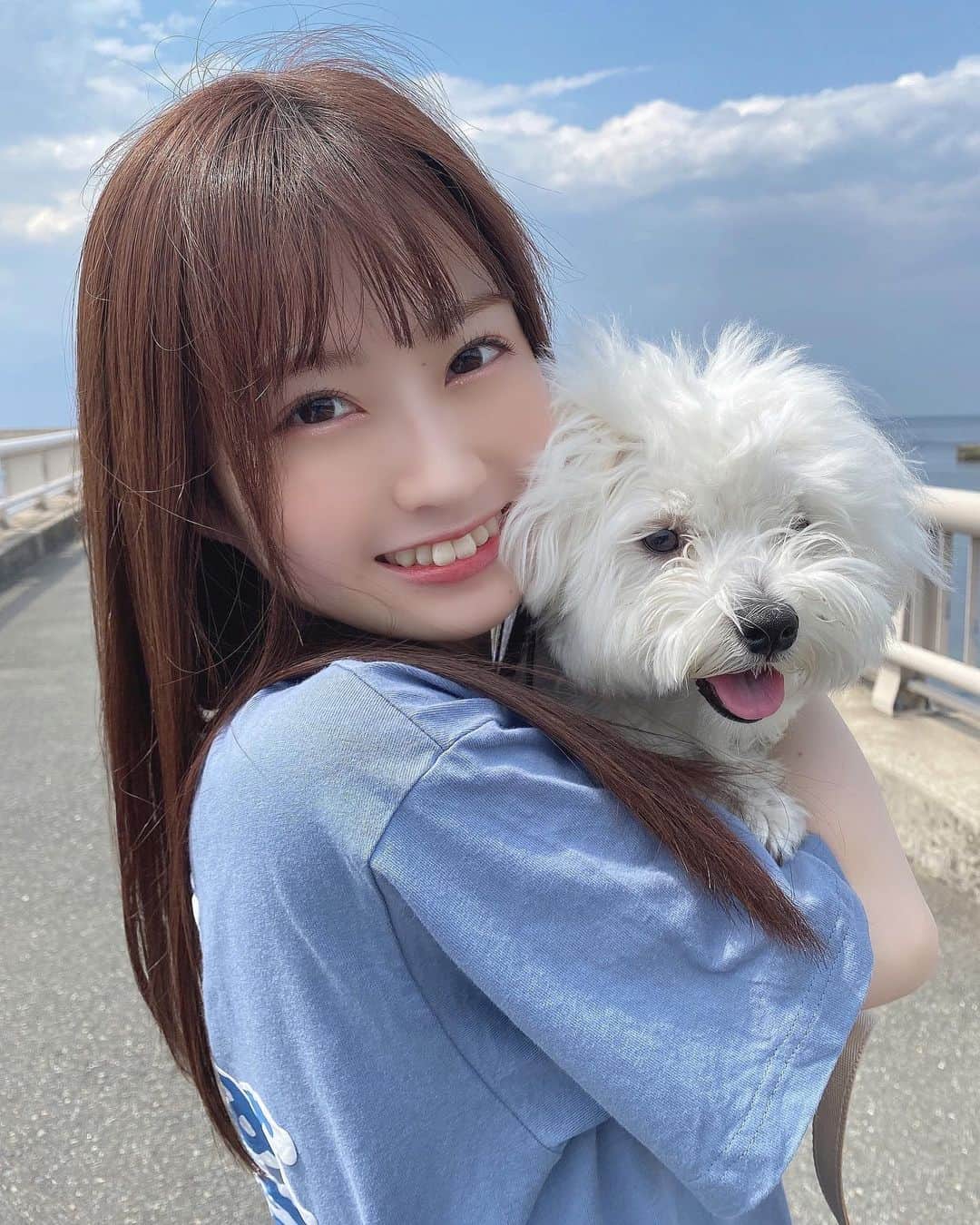 佐野心音のインスタグラム：「🌊💙」