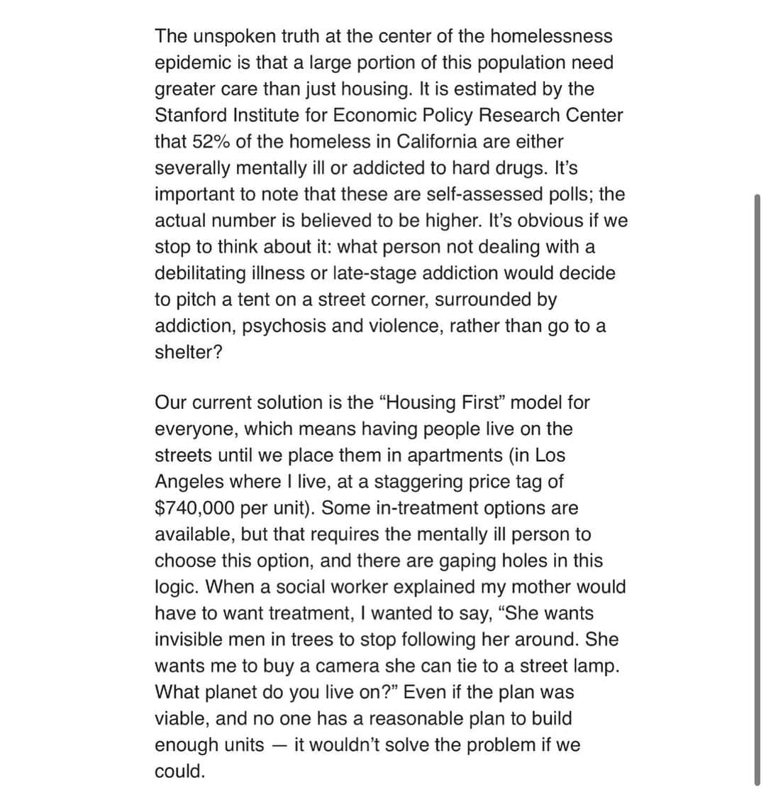 フィオナ・ドゥーリフさんのインスタグラム写真 - (フィオナ・ドゥーリフInstagram)「I wrote an essay about losing my mom to mental illness and homelessness. It’s time for change. Please consider Michael Shellenberger for governor.   Thank you to the @ocregister and the 10 other SOCAL newspapers that ran it today. Link in bio.」6月5日 8時35分 - fionadourif