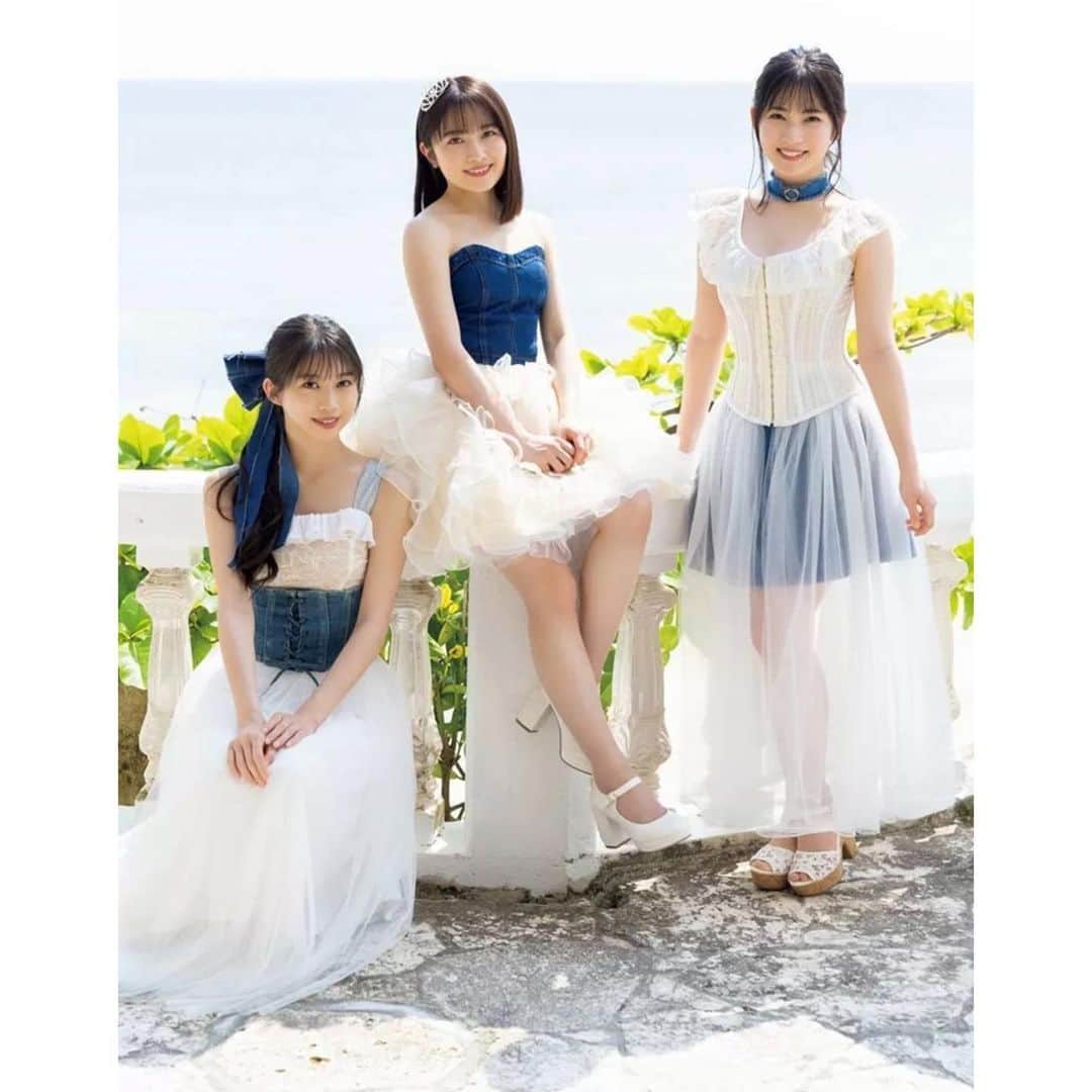 のインスタグラム：「♡ ♡ ✨アップトゥボーイ vol.315✨ 発売中です❣️❣️ ぜひご覧ください💕💕💕 💐 ちぃちゃんに会えてよかった💖 ♡ ♡  #ワニブックス さん #アップトゥボーイ  #モーニング娘22 #morningmusume22 #森戸知沙希 ちゃん @chisaki__morito.official  #北川莉央 ちゃん @morningmusume_official  #牧野真莉愛」