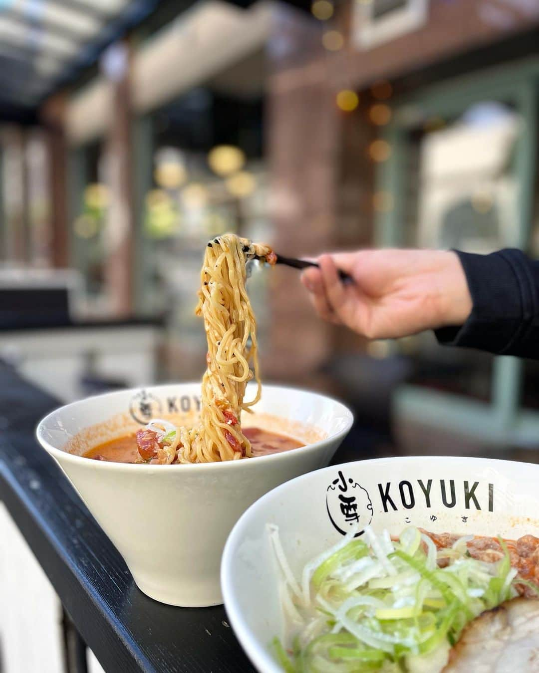 Koyukiさんのインスタグラム写真 - (KoyukiInstagram)「You're EGG-TREMELY cute that I'll always RAMEM-BER you.  ✨ FEATURED ✨ 🍜 Original Miso Ramen 🍜 Tomato Cheese Ramen 🥚 Signature Soft Boiled Egg  💬: Are you looking for some comfort food? @koyukiramen is the perfect spot for you! They offer authentic Sapporo style miso ramen. What's different about their ramen is that they use a combination of white and red miso paste for their broth to enhance the flavour.  When ordering your ramen, you have the option of choosing the noodles to be cooked soft, medium or firm. The noodles were cooked to al dente and had a nice chewiness.   Both ramen broths were rich and flavorful but were slightly on the saltier side. The char siu was so soft and tender. The original miso also comes with ground pork for some extra protein.  The tomato ramen was very unique with the melted cheese. I've never had tomato broth ramen so this was definitely an interesting experience. This bowl is perfect all cheese lovers!  The soft-boiled egg was my absolute favourite! They look like a hen and rooster couple and were absolutely too cute to eat. The eggs were cooked to perfection with a nice runny center.   Thank you @koyukiramen for having me 💕 [media]  📍795 Jervais Street, Vancouver BC 🕕 MON-FRI 11:30 AM-9 PM (CLOSED ON WEDN) ; SAT & SUN 11:30AM -10 PM」6月5日 14時06分 - koyukikitchen