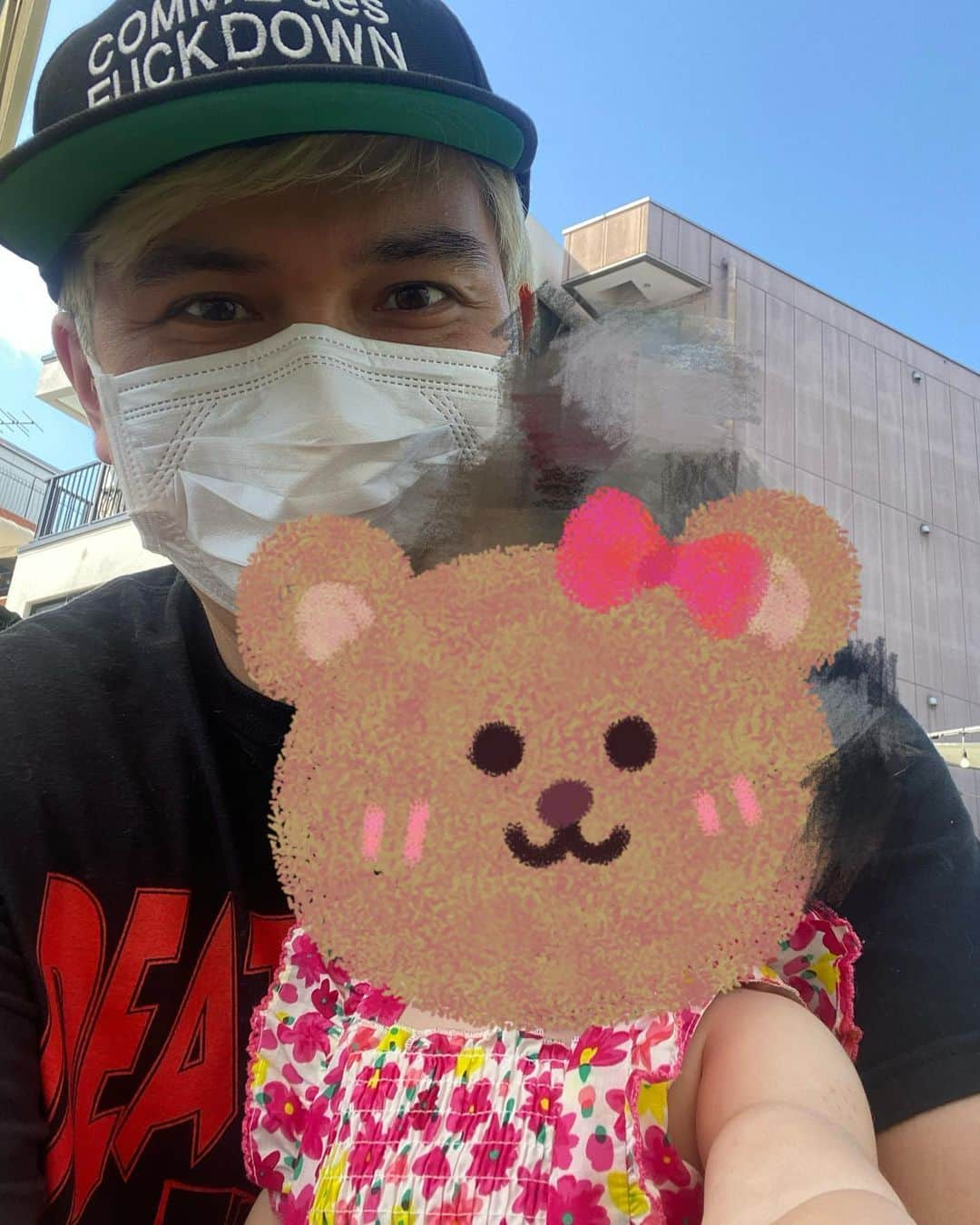 PDRさんさんのインスタグラム写真 - (PDRさんInstagram)「Me and our little bear」6月5日 18時39分 - duncanthegreat