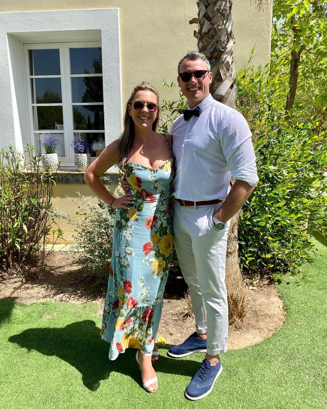 クリスチャン・トーマスのインスタグラム：「What a Wedding Weekend!! 👰🏼‍♀️🤵🏻‍♂️🇪🇸 Thanks for having us @craigjamessharp @sammyk1986 ❤️」
