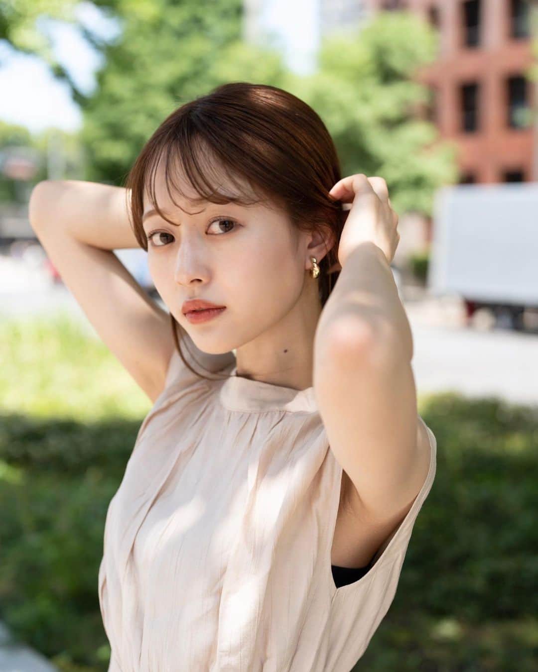 KAWABENIKIのインスタグラム：「すごい晴れた☀️🐕」