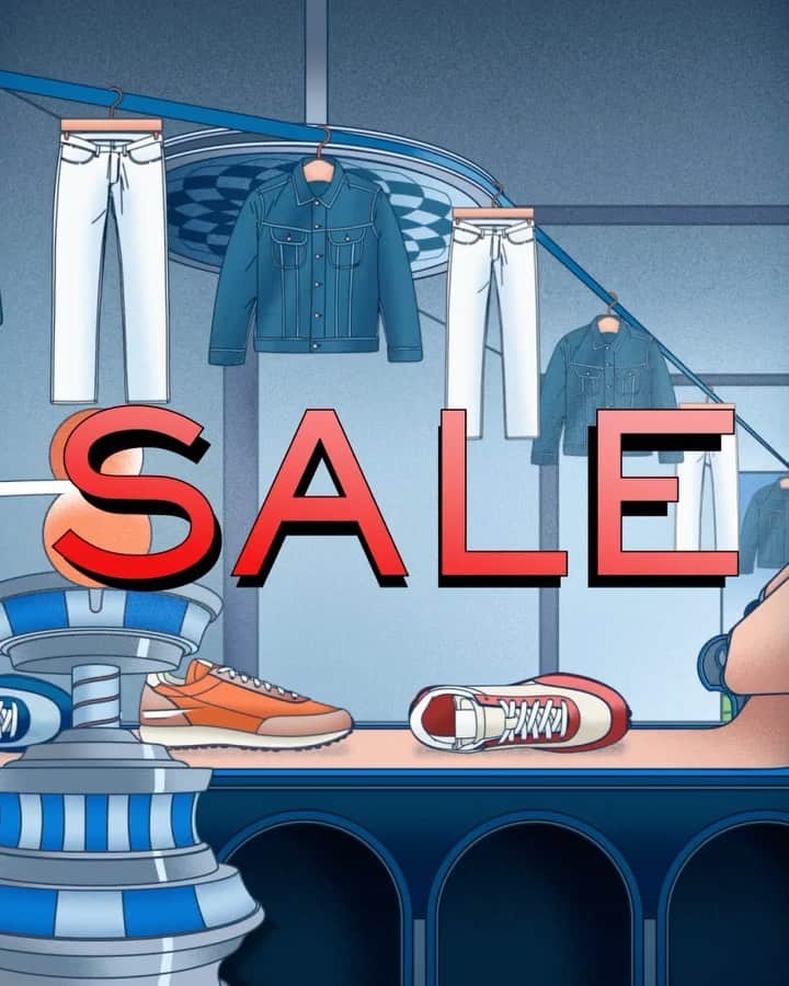 MR PORTERのインスタグラム：「The sale is here. Shop up to 50% off your favourite designers.   Head to the link in bio to shop.」