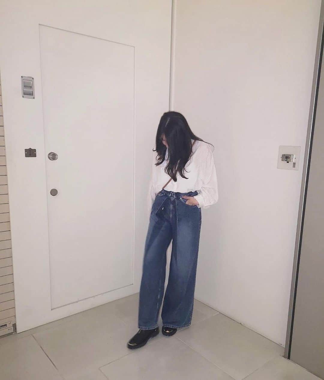 結城モエのインスタグラム：「💘💘  @clolineonline  @johnlawrencesullivan_official」