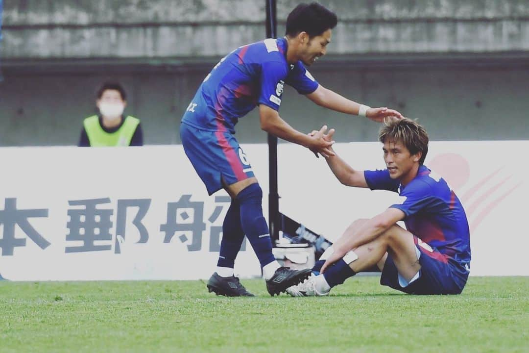 安藤由翔さんのインスタグラム写真 - (安藤由翔Instagram)「3連勝。 結果は最高。内容も良ければもっと最高。 たくさんの応援ありがとうございました！ リフレッシュしてまた頑張ります！ #カターレ富山 #安藤由翔」6月6日 21時03分 - a.naoto8