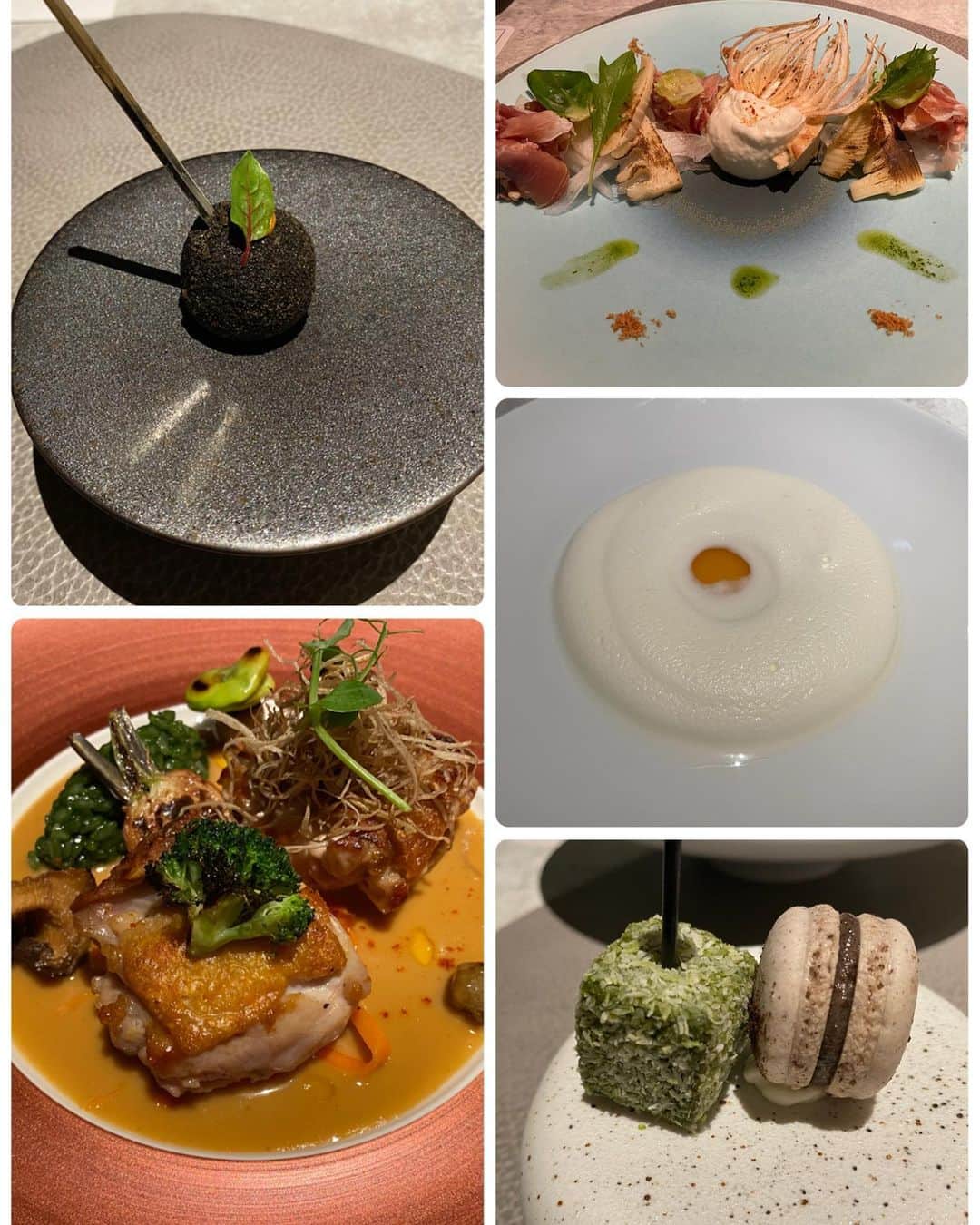 白木優子のインスタグラム：「オシャレで美味しいお店連れてってもらった🥂✨ルンルン😊」