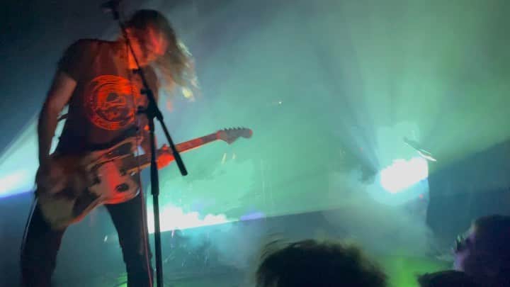 A Place to Bury Strangersのインスタグラム：「Dragged In A Hole @musichallofwb」