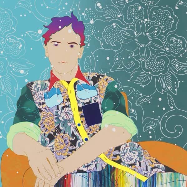 松山智一のインスタグラム：「coming soon @sothebys #sothebysmetaverse #digitalworks  #NFT」