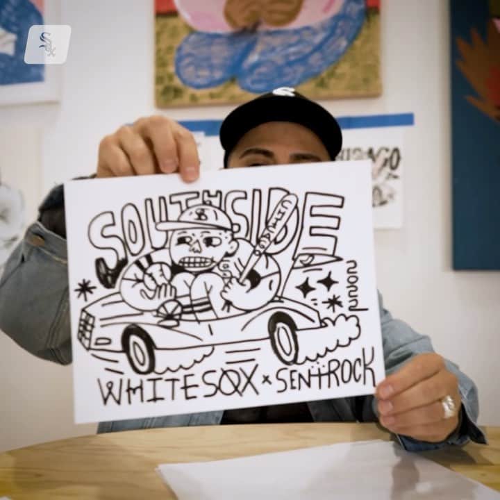 シカゴ・ホワイトソックスのインスタグラム：「A true masterpiece. 🎨」