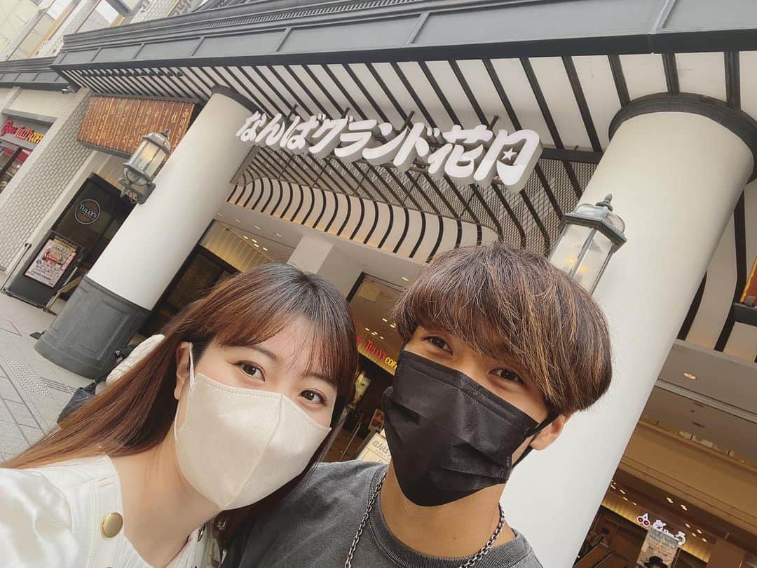西木恵美里のインスタグラム：「Day off🫶🏻  初めて大阪行った人みたいなまわり方した🐙」