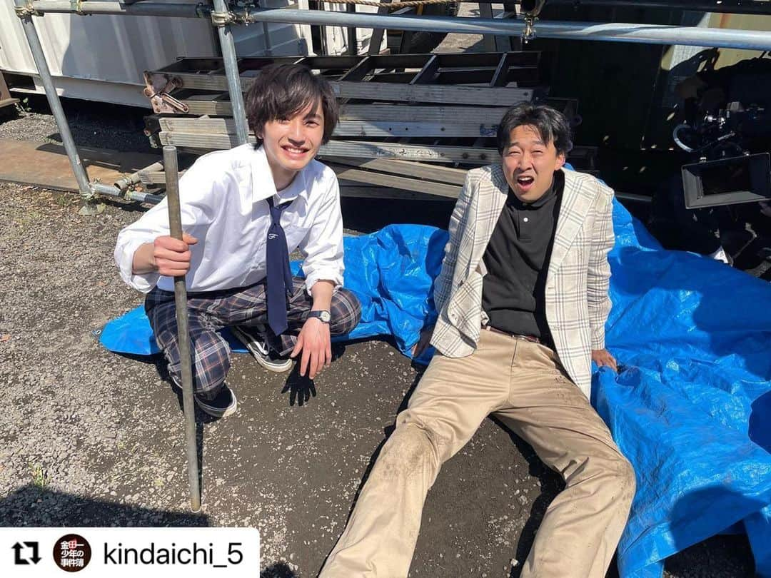 今井隆文さんのインスタグラム写真 - (今井隆文Instagram)「#金田一少年の事件簿  死亡する前の貴重な1枚！ マジ誰だよ！右🤣笑」6月8日 10時34分 - imataka_tenpa