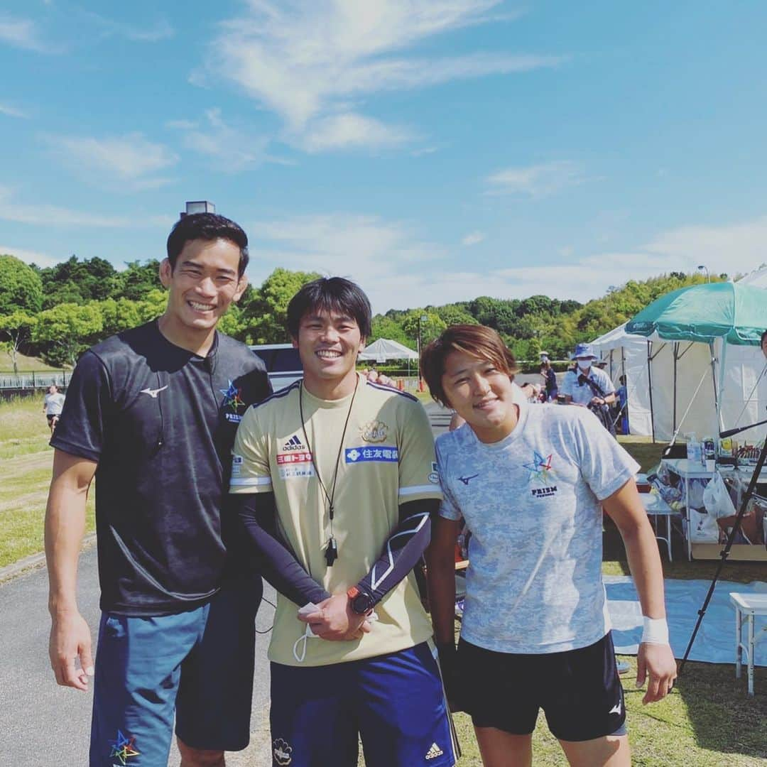 坂井克行のインスタグラム：「Japan 7s family🌸 @y_kuwazuru  @chiharunakamura0425  @pearls.rugby  @prismfukuoka_7irolab」